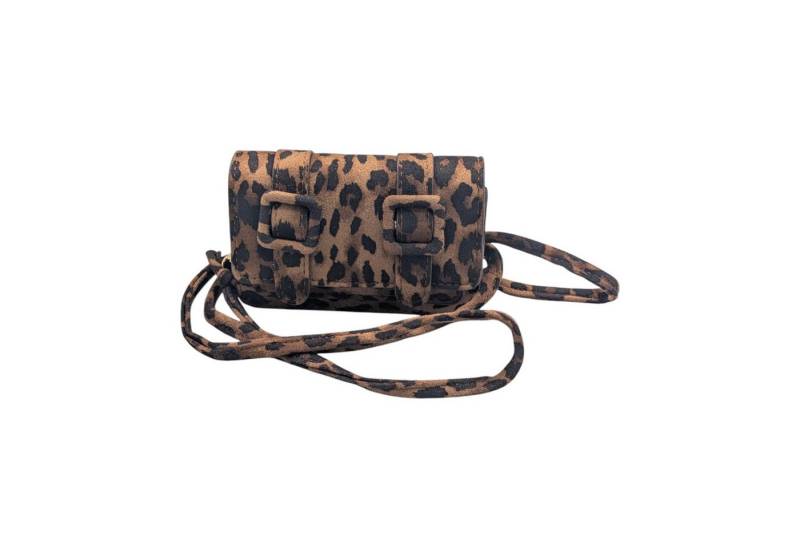 Eyecatcher Handtasche Damen Mini Schultertasche mit Leopardenmuster & Träger – Stylische (Einzeln) von Eyecatcher