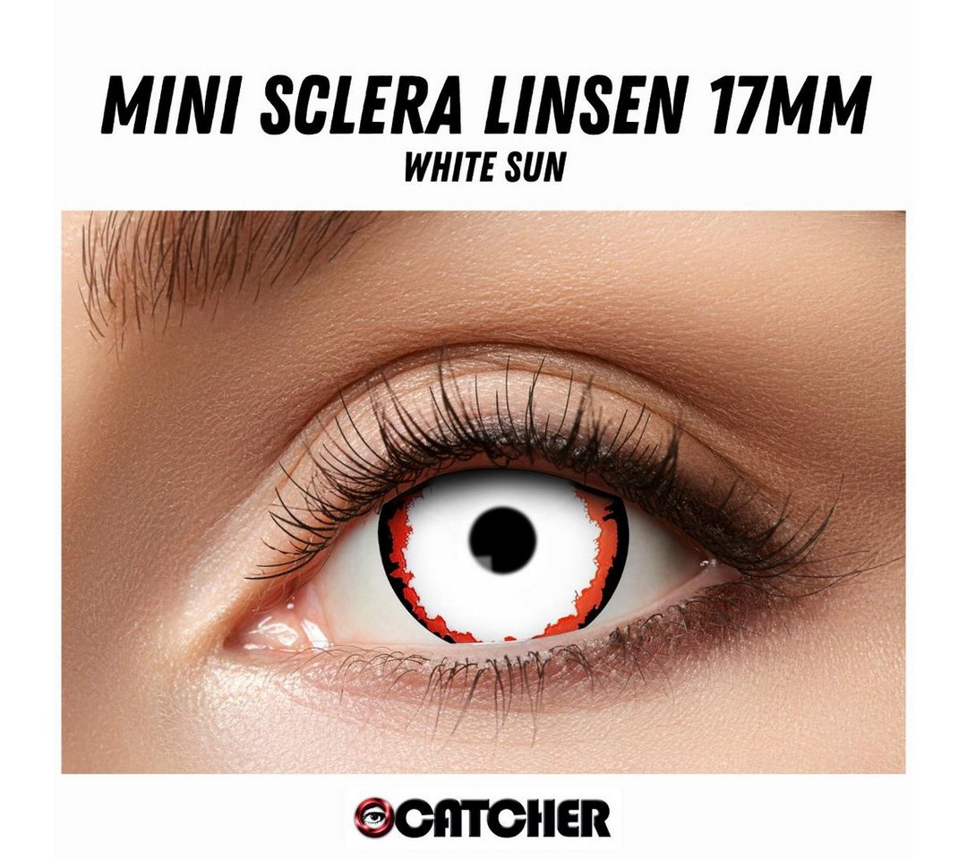 Eyecatcher Farblinsen Mini Sclera Kontaktlinsen 17mm verschiedene Farben von Eyecatcher