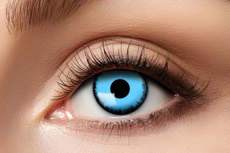 Eyecatcher Motivlinsen Kontaktlinsen 3-Monats Linsen Farblinsen Vampir Blau ohne Stärke Eyecatcher Motivlinsen Kontaktlinsen 3-Monats Linsen Farblinsen Vampir Blau ohne Stärke von Eyecatcher