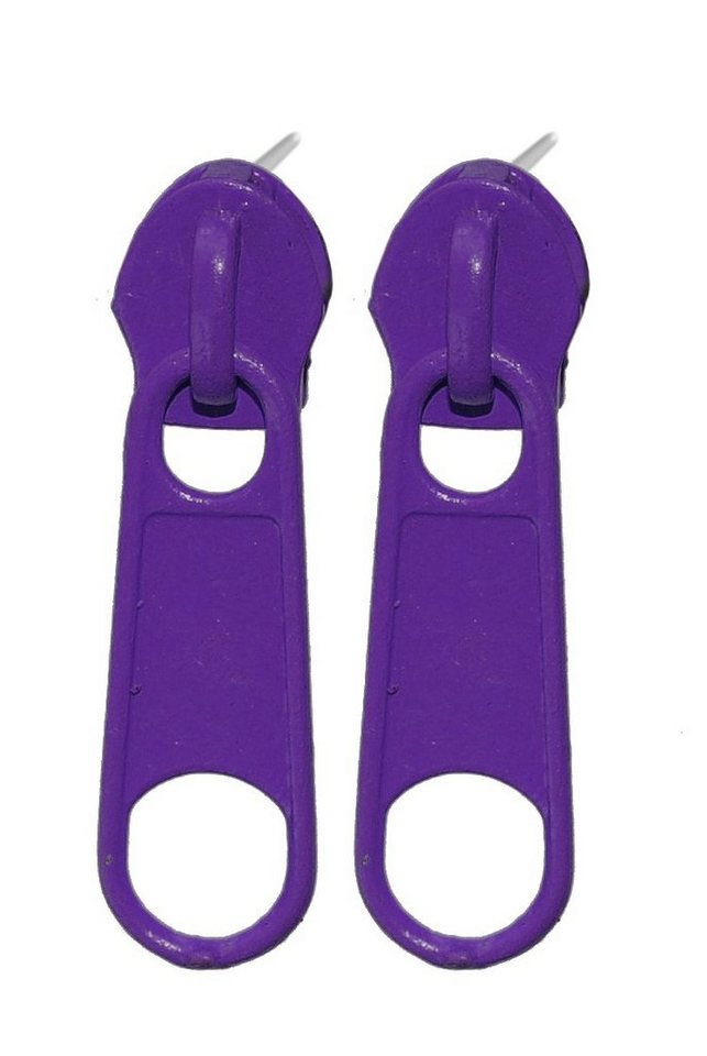 Eyecatcher Paar Ohrstecker Lustige Reißverschluss Ohrringe Paar verschiedene Farben Ohrstecker von Eyecatcher