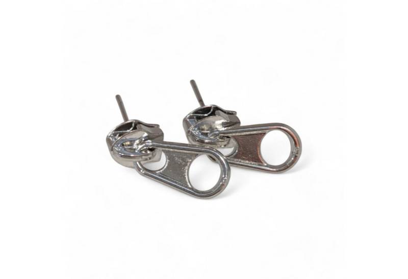 Eyecatcher Paar Ohrstecker Lustige Reißverschluss Ohrringe Paar verschiedene Farben Ohrstecker von Eyecatcher