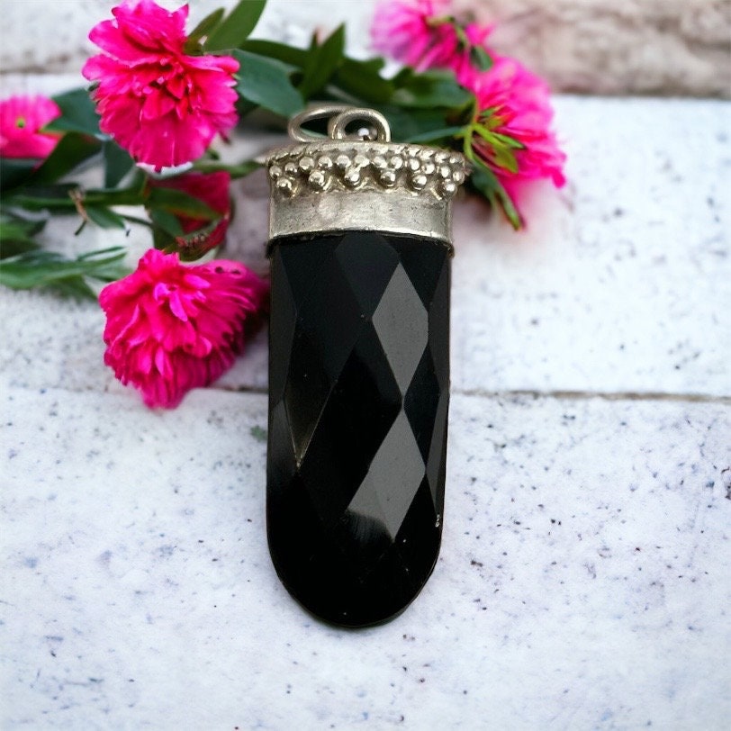 Alter Kettenanhänger Echt Silber Vintage Design Edel Geschenk Eyecatcher Anhänger Rar Selten Retro Zeitlos Edelstein Rarität Jugendstil von EyecatchersJuwellery