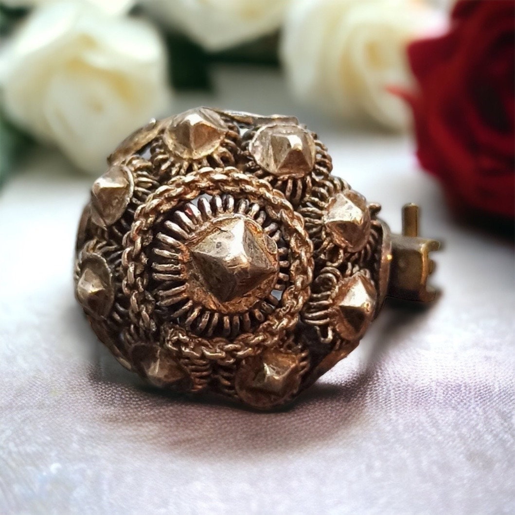 Antike Silber Brosche Trachtenschmuck Folklore Charivari Vintage Geschenk Patina Retro Ca. 19mm Zeeuwse Knoop Antike Silber Brosche Trachtenschmuck Folklore Charivari Vintage Geschenk Patina Retro Ca. 19mm Zeeuwse Knoop von EyecatchersJuwellery
