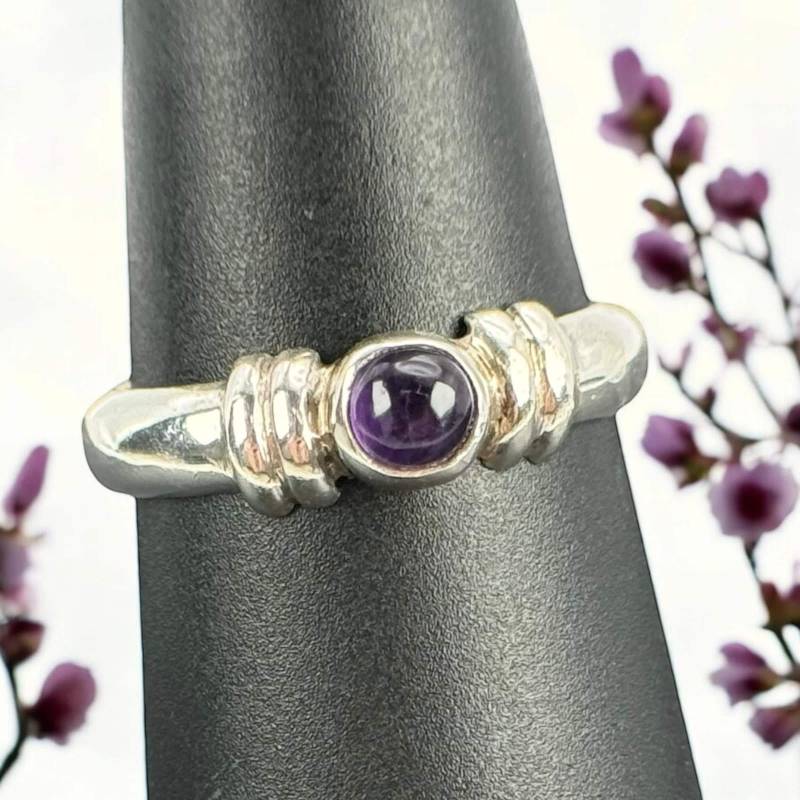 Art Deco Ring 925Er Silber 18, 9mm Gr. 59 Edel Patina Damen Alt Geschenk Vintage Style Eyecatcher Silberring Retro Zeitlos Edelstein von EyecatchersJuwellery