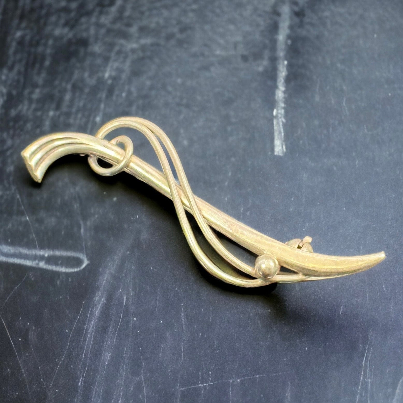 Brosche 800Er Silber Vintage Design Eyecatcher Ca. 50 X 15mm Luxus Retro Zeitlos Modern Exklusiv Accessoires von EyecatchersJuwellery