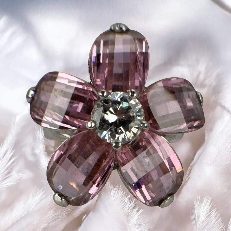 Damen Ring 925Er Silber Patina Gr. 54 17, 2mm Silberring Geschenk Selten Edel Exklusiv Vintage Retro Zeitlos Design Cocktailring Extravagant von EyecatchersJuwellery