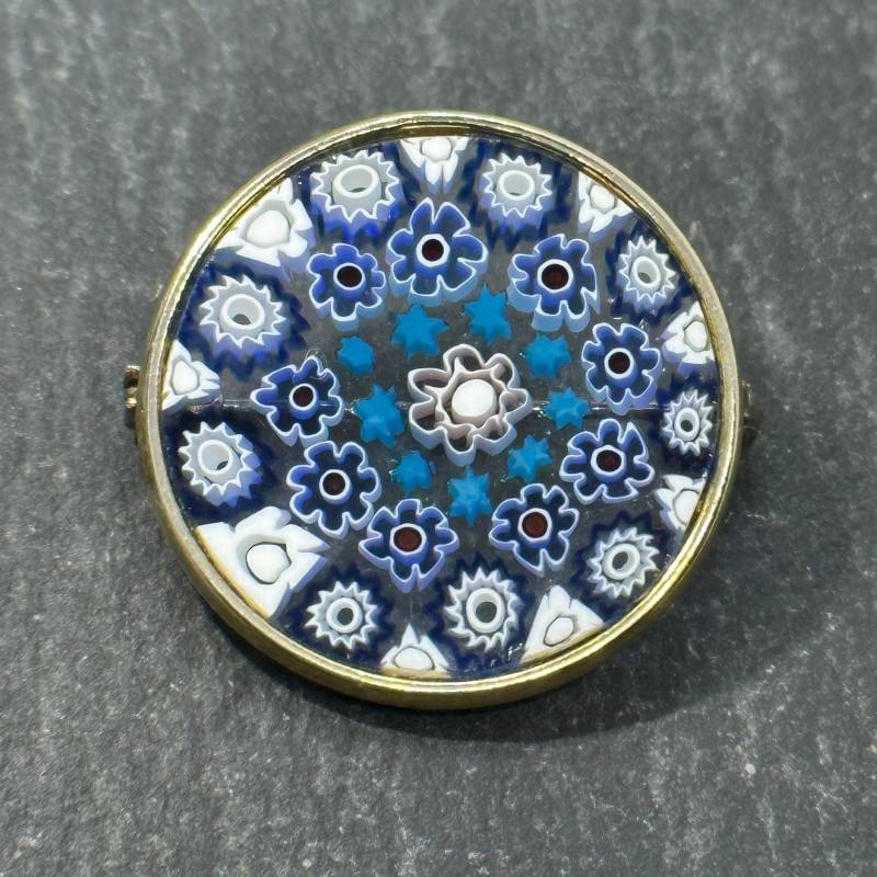 Design Brosche 800Er Silber 27mm Edel Patina Damen Blumen Retro Zeitlos Silberbrosche Vintage Luxus Elegant Exklusiv Selten Rar von EyecatchersJuwellery