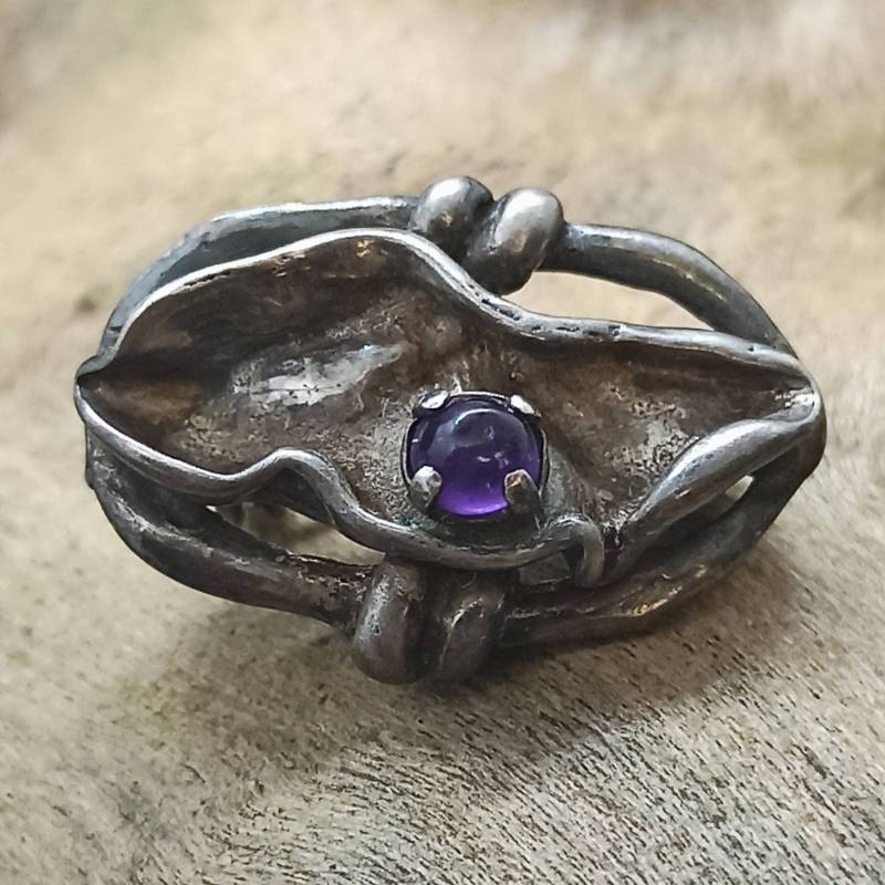 Design Brosche 925Er Silber 21 X 14mm Edel Patina Damen Geschenk Oma Edelstein Silberbrosche Vintage Luxus Elegant Exklusiv Selten Rar von EyecatchersJuwellery