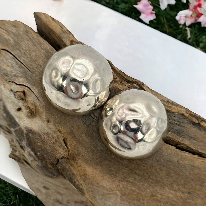 Design Pilz Ohrstecker 925Er Silber 22mm Vintage Geschenk Damen Edel Luxus Ohrringe Exklusiver Eyecatcher Modern von EyecatchersJuwellery