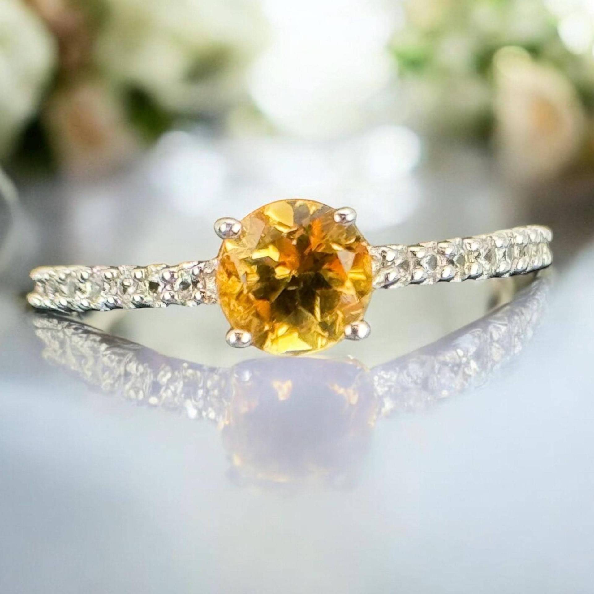 Design Ring 925Er Silber 18, 2mm Gr. 57 Mit Zirkonia Besetzt Geschenk Patina Damen Retro Zeitlos Modern Luxus Fashion Rarität Exklusiv von EyecatchersJuwellery