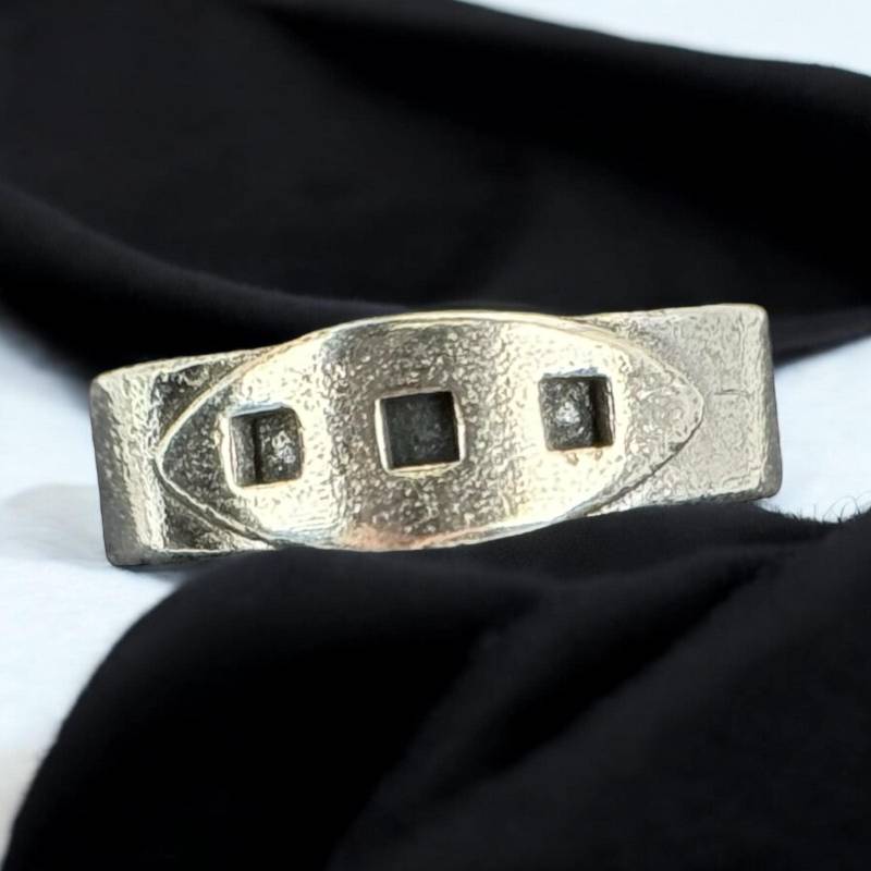 Design Ring 925Er Silber 18, 8mm Gr. 59 Vintage Geschenk Patina Muster Eyecatcher Damen Herren Silberring Retro Zeitlos Modern Design Ring 925Er Silber 18, 8mm Gr. 59 Vintage Geschenk Patina Muster Eyecatcher Damen Herren Silberring Retro Zeitlos Modern von EyecatchersJuwellery