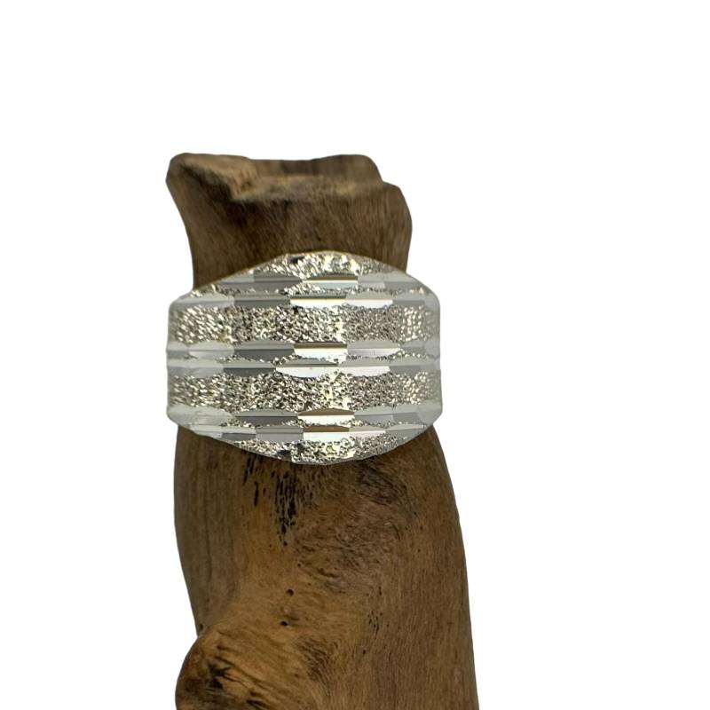 Design Ring 925Er Silber Damen Herren Vintage 16, 2mm Gr. 51 Silberring Geschenk Exklusiv Eyecatcher Retro Zeitlos Rarität Modern von EyecatchersJuwellery