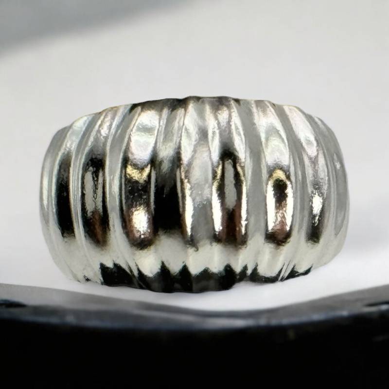 Design Ring 925Er Silber Gr. 61 19, 3mm Vintage Geschenk Silberring Modern Massiv Retro Zeitlos Eyecatcher Fashion Exklusiv von EyecatchersJuwellery