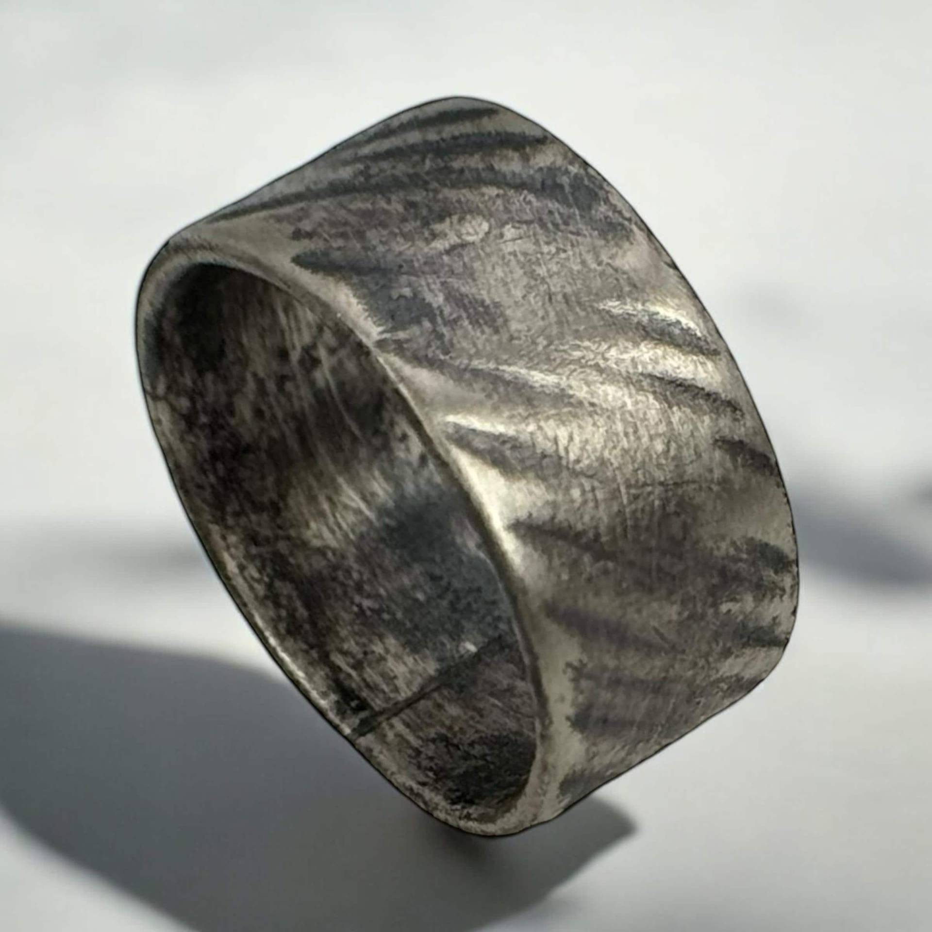 Design Ring 925Er Silber Gr. 62 19, 7mm Vintage Geschenk Silberring Modern Massiv Retro Zeitlos Eyecatcher von EyecatchersJuwellery