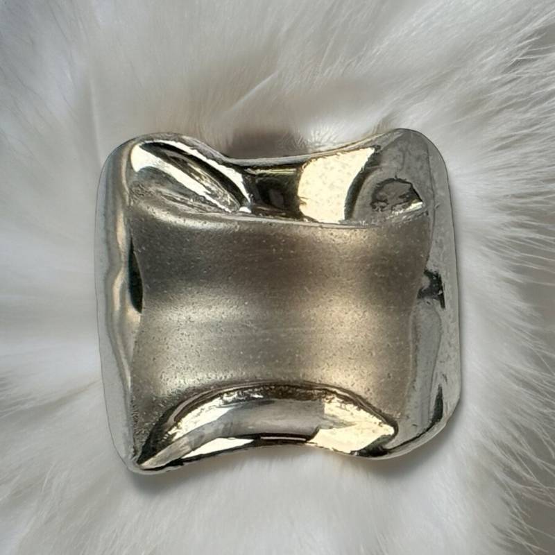 Design Ring Glatt 925Er Silber Vintage Geschenk Damen 16, 2mm Gr. 51 Retro Zeitlos Modern Exklusiv Eyecatcher von EyecatchersJuwellery