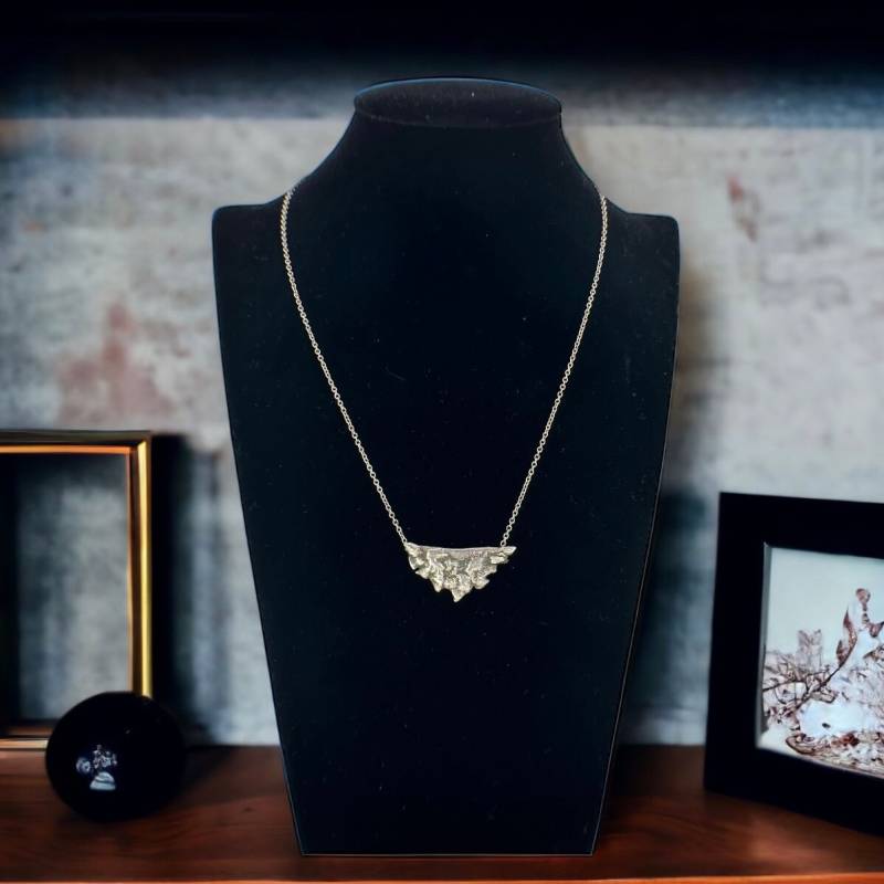 Design Silberkette 925Er Silber Collier 42cm Mit Anhänger Eyecatcher Geschenk Vintage Retro Zeitlos Modern Kettenanhänger Halskette Designer von EyecatchersJuwellery