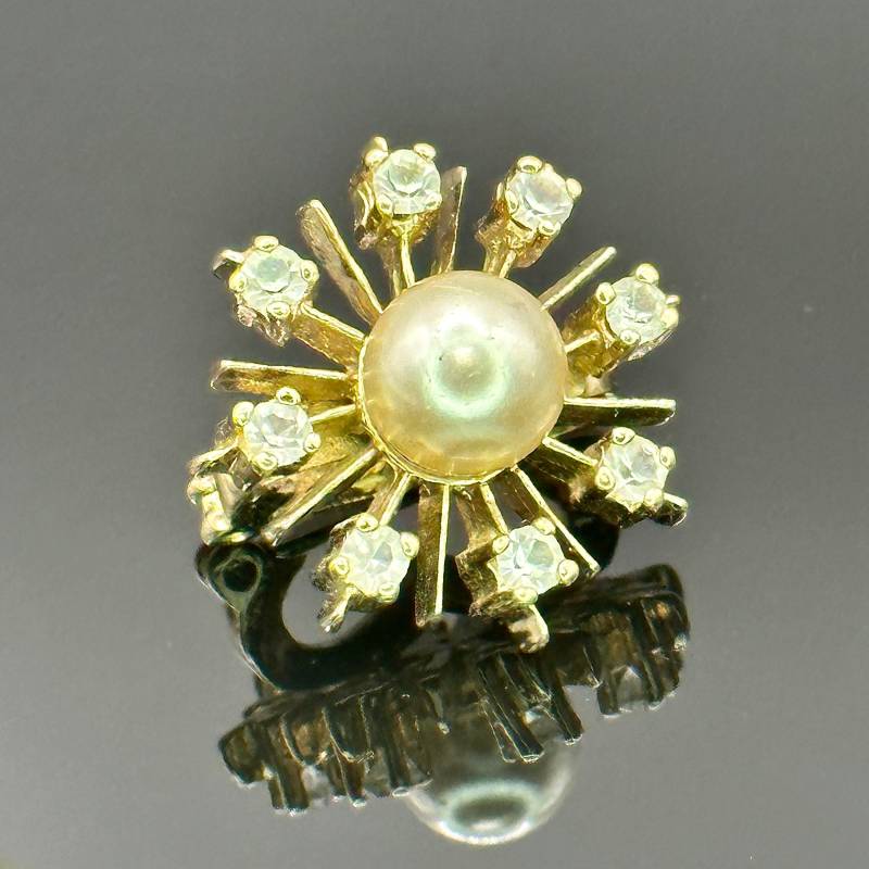 Edler Kettenstopper 925Er Silber 21mm Retro Zeitlos Kettenschieber Vintage Geschenk Damen Zirkonia Edelstein Perlenkette Perle Eyecatcher von EyecatchersJuwellery