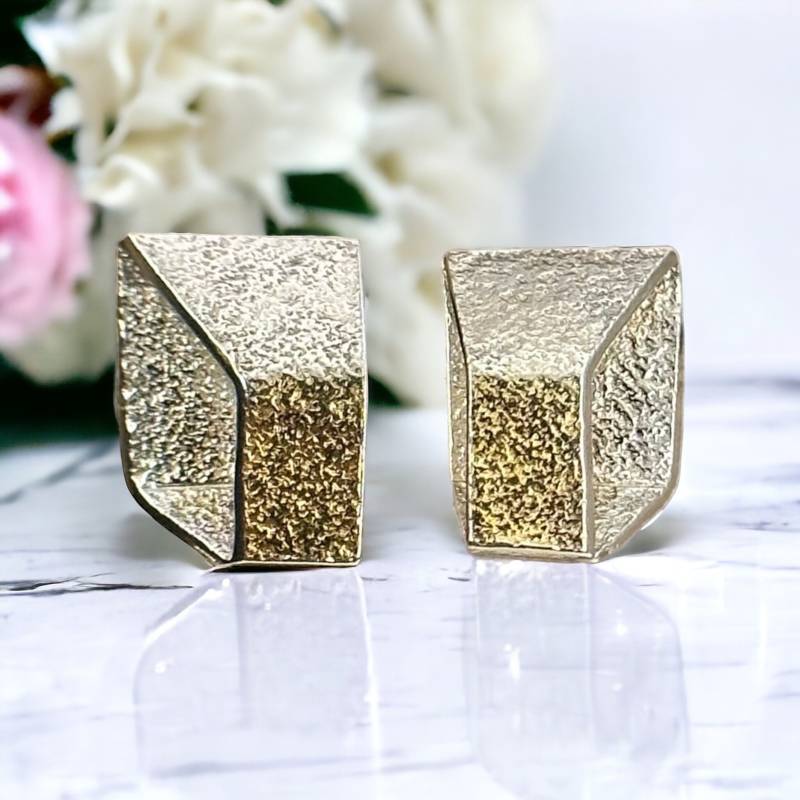 Elegante Ohrstecker 925Er Silber Vintage Design Damen Edel Exklusiver Eyecatcher Schmuck Ohrringe Geschenk Modern Retro Zeitlos Rarität von EyecatchersJuwellery