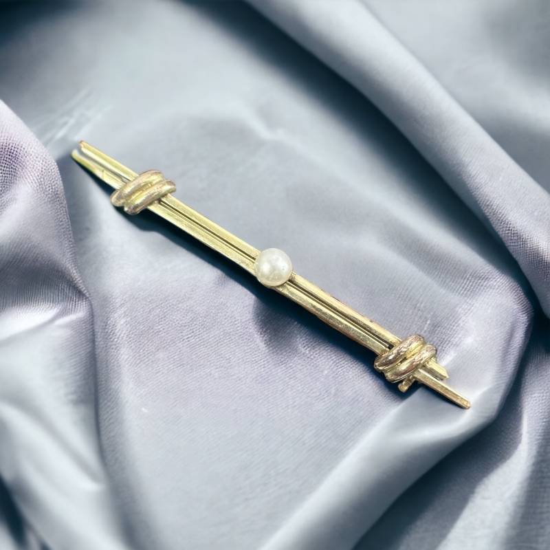 Exklusive Brosche Echt Silber Vintage Geschenk 55mm Edles Design Patina Rar Selten Geschenkidee Damen Perle Eyecatcher von EyecatchersJuwellery