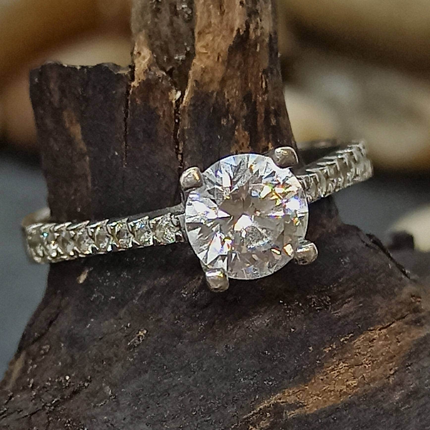 Exklusiver Ring 925Er Silber 18, 1 Mm Gr. 57 Vintage Geschenk Damen Zirkonia Silberring Edel Eyecatcher Luxus Retro Klassisch Elegant Pave von EyecatchersJuwellery