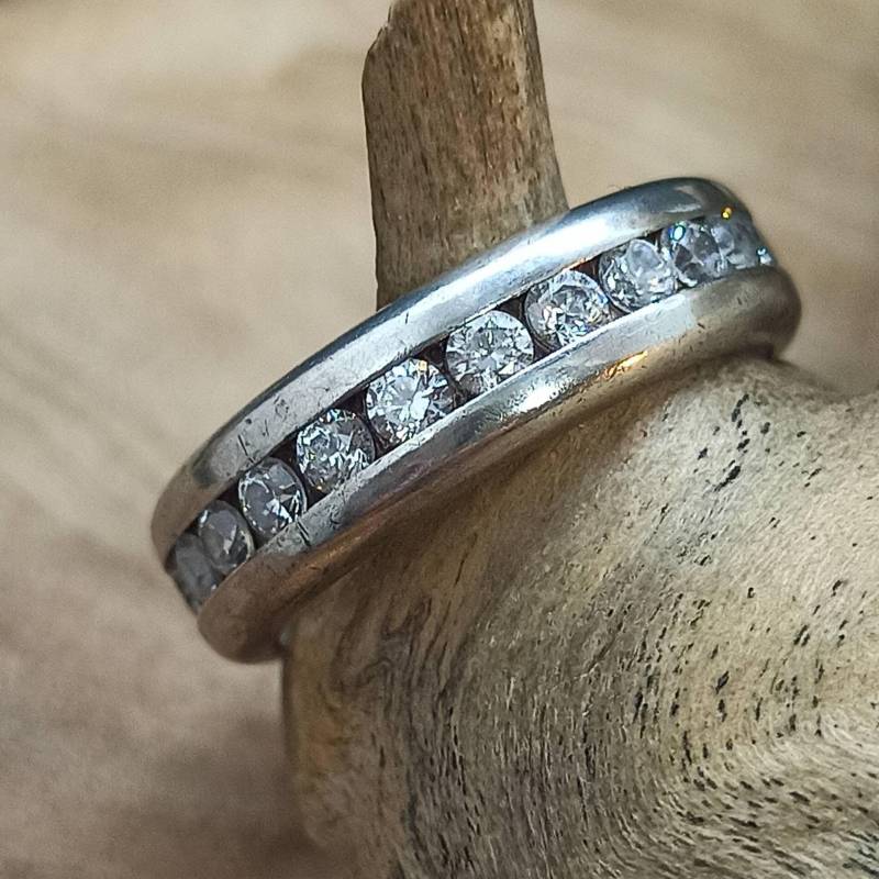 Exklusiver Ring 925Er Silber Multistein 18mm Gr. 56 Vintage Design Geschenk Patina Damen Geschenkidee Modern Rarität Eyecatcher Luxus von EyecatchersJuwellery