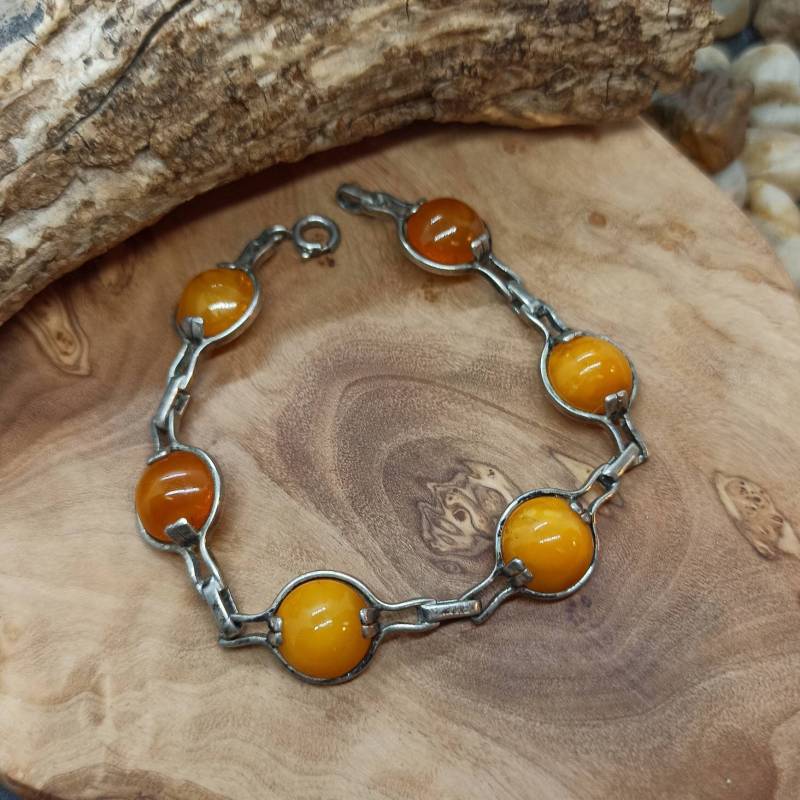 Exklusives Armband 835Er Silber 19cm Lang Ca. 13, 5mm Breit Edelsteine Edel Design Geschenk Damen Vintage Patina Eyecatcher Retro von EyecatchersJuwellery