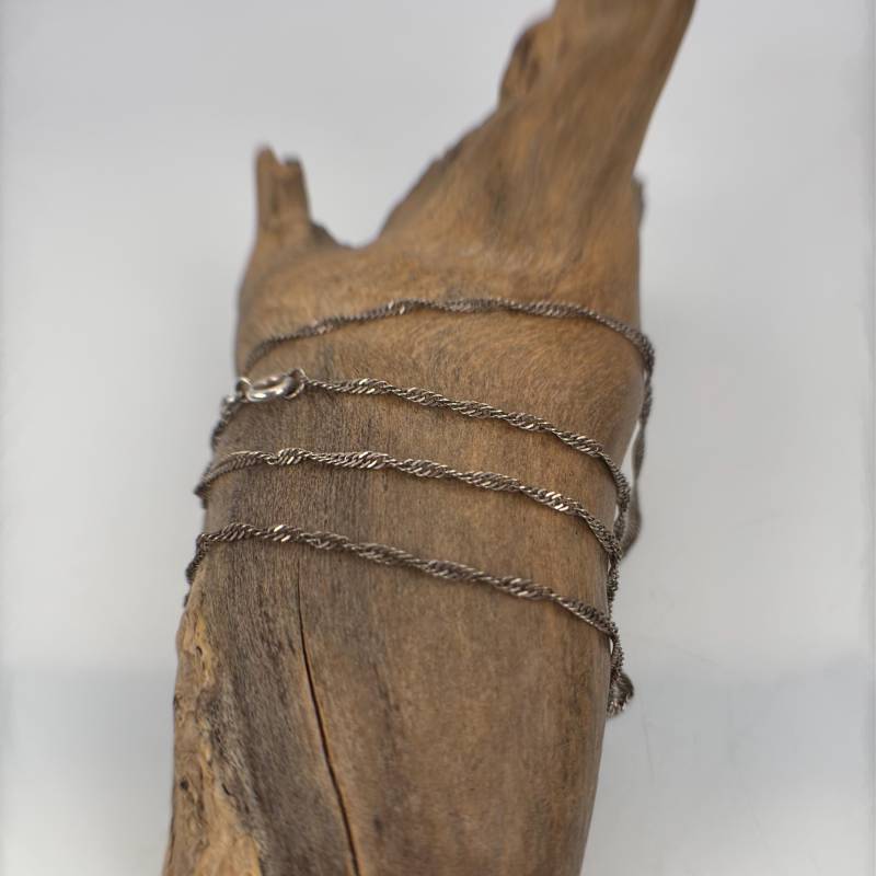 Gedrehte Kette 46cm Lang 1, 8mm Stark 925Er Silber Silberkette Edel Vintage Zeitlos Retro Design Damen Geschenk Eyecatcher Luxus von EyecatchersJuwellery