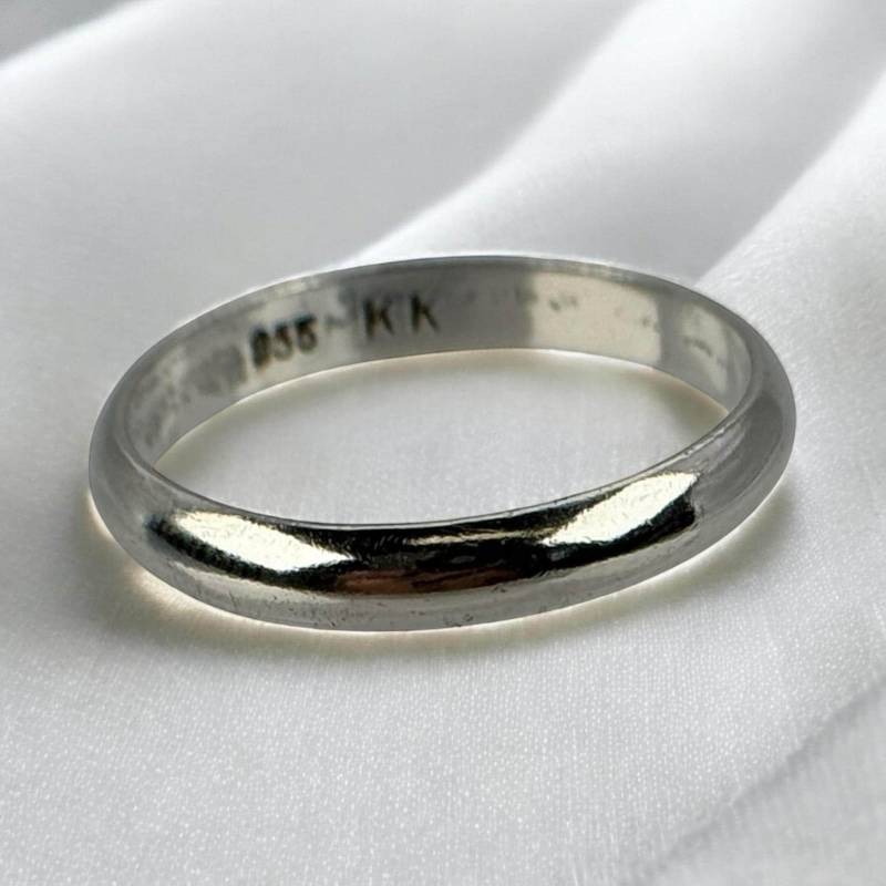 Glatter Ring 925Er Silber 21mm Gr. 66 Patina Geschenk Damen Herren Exklusiv Silberring Vintage Modern Stylisch Luxus Fashion Classic von EyecatchersJuwellery