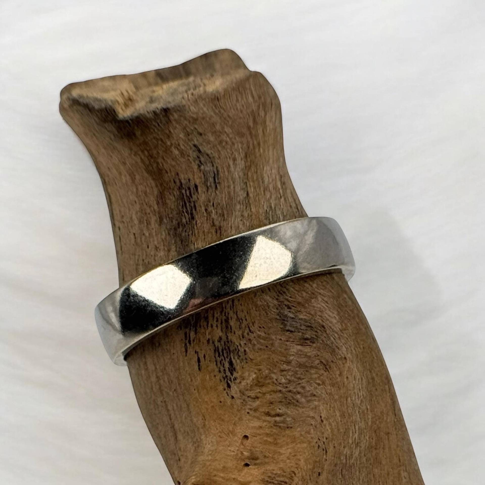 Glatter Ring 925Er Silber Patina Gr. 63 20mm Damen Herren Silberring Geschenk Selten Edel Exklusives Design Luxus Massiv Vintage von EyecatchersJuwellery