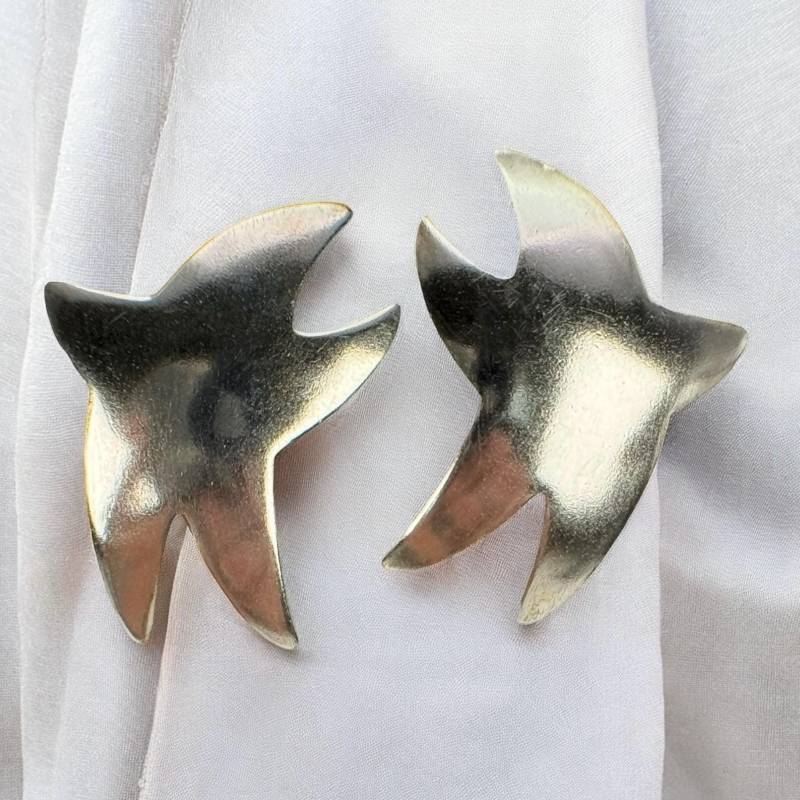 Große Stern Ohrstecker 925Er Silber Vintage Modern Exklusiv Retro Zeitlos Rar Luxus Fashion Eyecatcher Rarität Ohrringe Geschenk Große Stern Ohrstecker 925Er Silber Vintage Modern Exklusiv Retro Zeitlos Rar Luxus Fashion Eyecatcher Rarität Ohrringe Geschenk von EyecatchersJuwellery