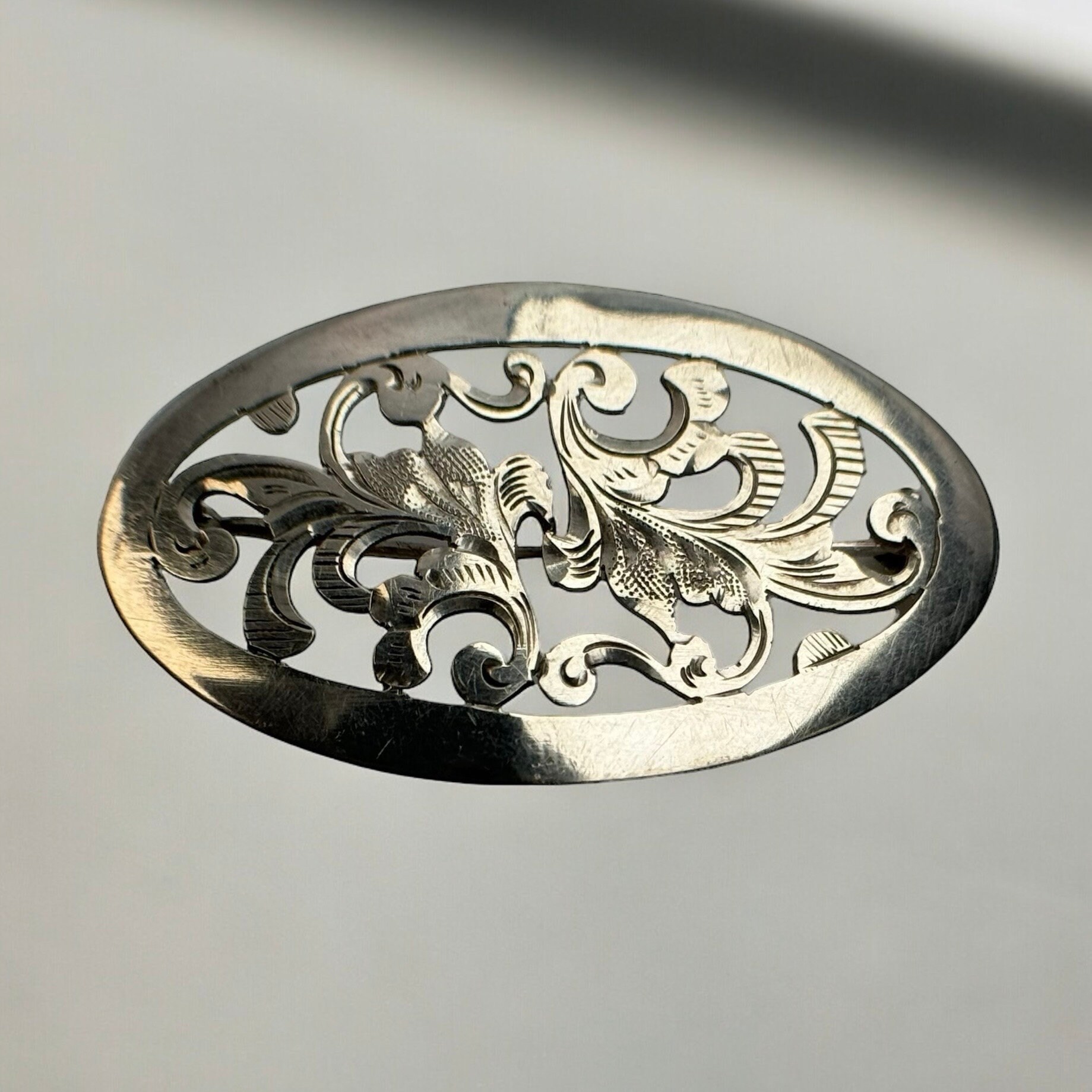 Gustav Kropp 800Er Silber Brosche Oma Vintage Retro Erinnerung Geschenk Modern Fashion Luxus Alt Zeitlos Exklusiv Selten Rarität Designer von EyecatchersJuwellery