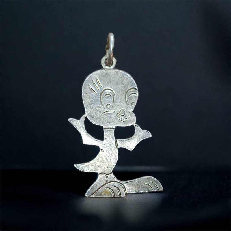 Kinder Kettenanhänger 835Er Silber 32 X 17mm Seltener Anhänger Eyecatcher Rarität Geschenkidee Sammler Vogel Küken von EyecatchersJuwellery