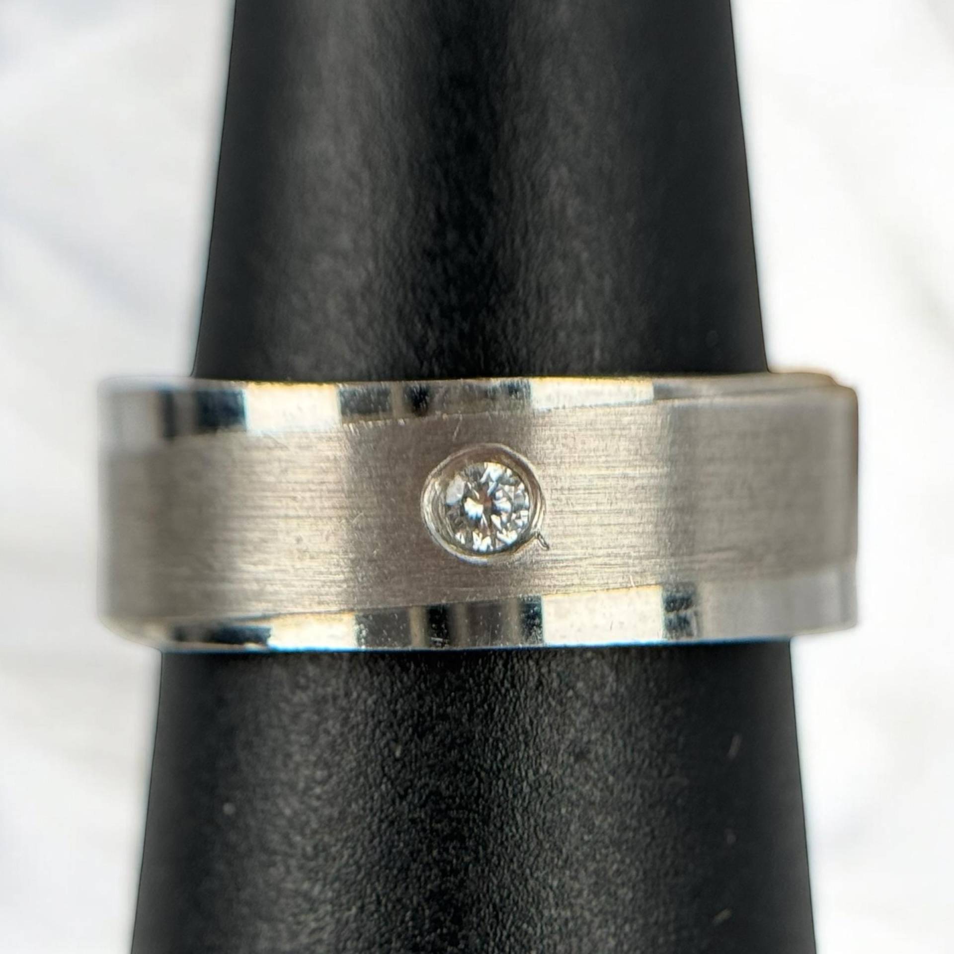 Kleiner Ring 925Er Silber 15, 6mm Gr. 49 Vintage Geschenk Retro Zeitlos Modern Luxus Fashion Rarität Exklusiv Zirkonia Einfach von EyecatchersJuwellery