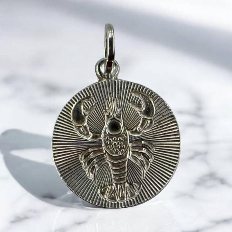 Krebs Kettenanhänger 835 Silber 24 X 16mm Vintage Geschenk Patina Luxus Accessoires Anhänger Sternzeichen Eyecatcher Rarität Fashion Alt Krebs Kettenanhänger 835 Silber 24 X 16mm Vintage Geschenk Patina Luxus Accessoires Anhänger Sternzeichen Eyecatcher Rarität Fashion Alt von EyecatchersJuwellery