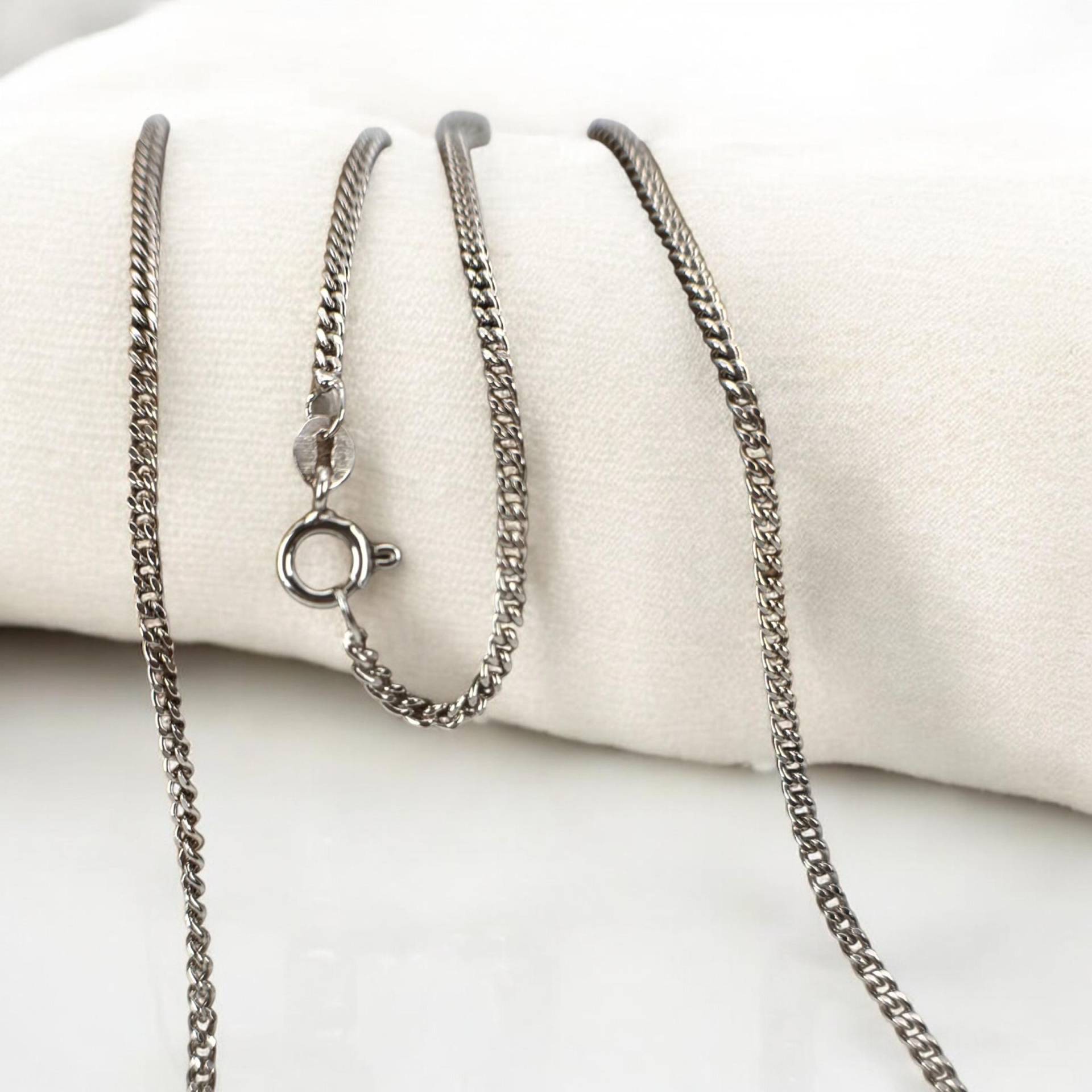 Lange Panzerkette 925Er Silber 70cm Lang 2mm Breit Vintage Geschenk Design Halskette Silberkette Retro Zeitlos Fashion Luxus Exklusiv Modern von EyecatchersJuwellery