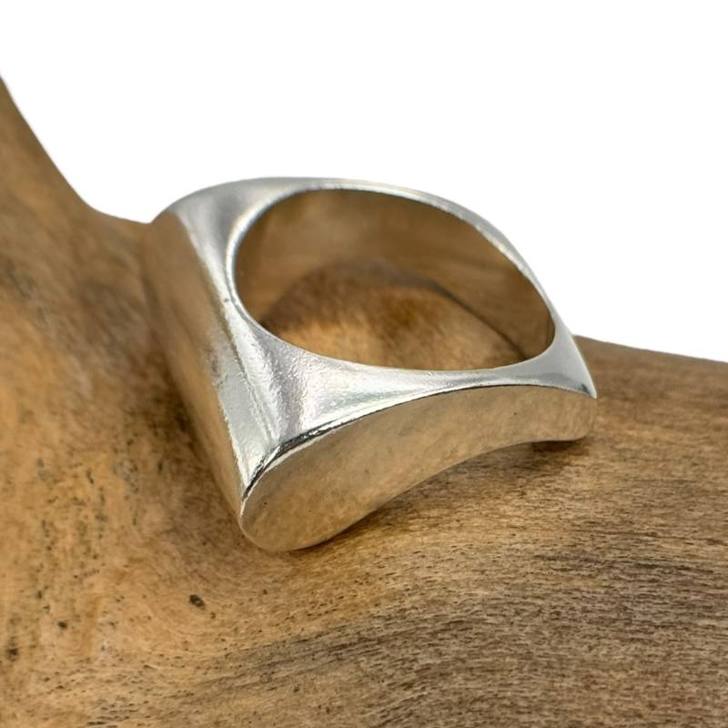 Massiver Ring 925Er Silber Patina Gr. 51 16, 2mm Damen Herren Silberring Geschenk Selten Edel Exklusive Design Luxus Eyecatcher Modern von EyecatchersJuwellery