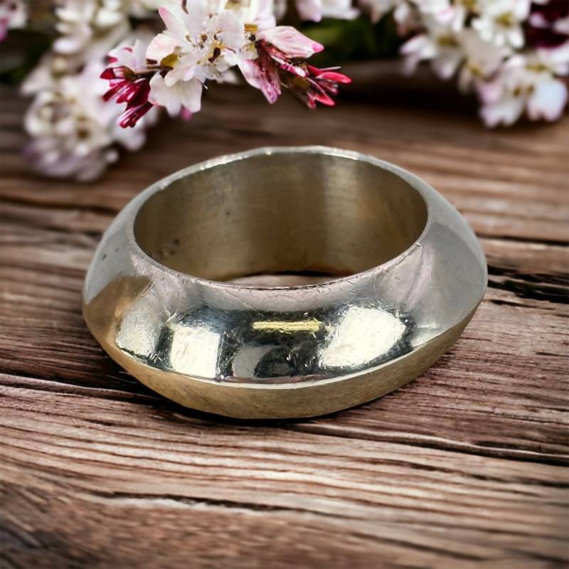 Massiver Ring Vintage 925Er Silber 19, 1mm Gr. 60 Geschenk Silberring Herren Damen Used Nachhaltig Schwer Exklusiv Retro Zeitlos von EyecatchersJuwellery