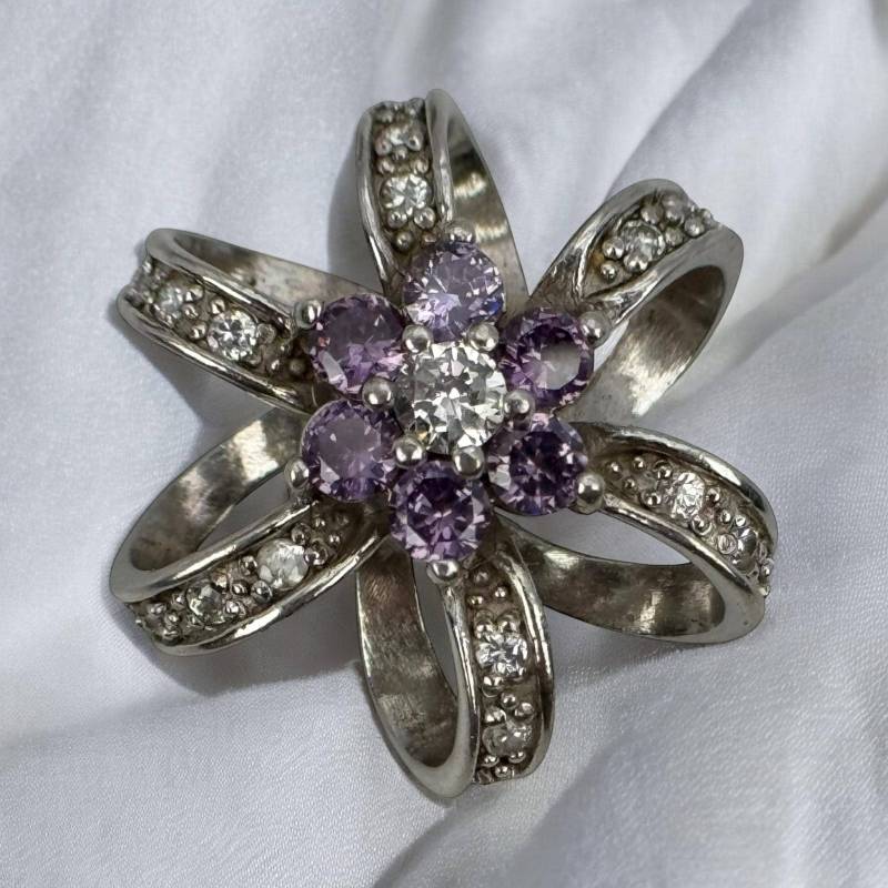 Moderner Kettenanhänger 925Er Silber 30mm Vintage Geschenk Anhänger Exklusiv Edelstein Eyecatcher Zirkonia Rarität Massiv Fashion Luxus von EyecatchersJuwellery