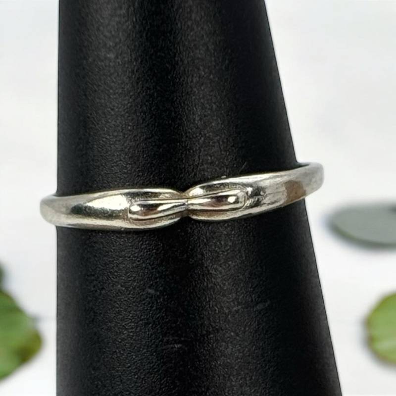 Moderner Ring 925Er Silber Patina Gr. 54 17, 4mm Damen Silberring Geschenk Selten Exklusives Design Luxus Muster Struktur Vintage Rarität von EyecatchersJuwellery
