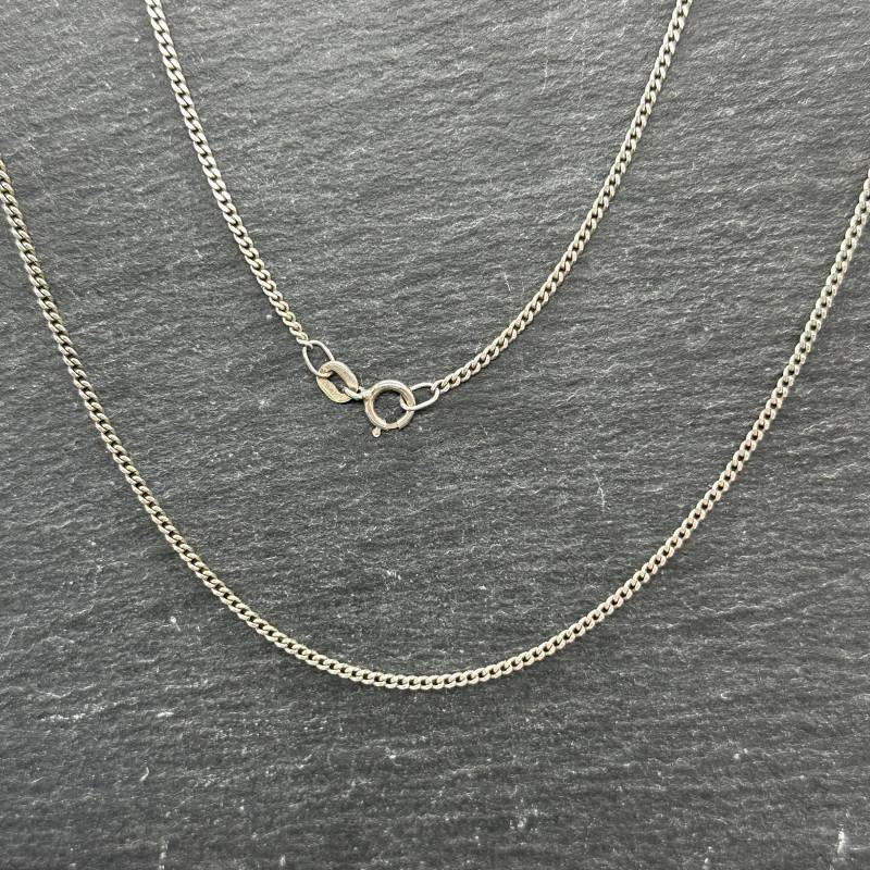 Panzerkette 925Er Silber 42cm Lang 1, 4mm Breit Vintage Geschenk Design Halskette Silberkette Massiv Panzerkette 925Er Silber 42cm Lang 1, 4mm Breit Vintage Geschenk Design Halskette Silberkette Massiv von EyecatchersJuwellery