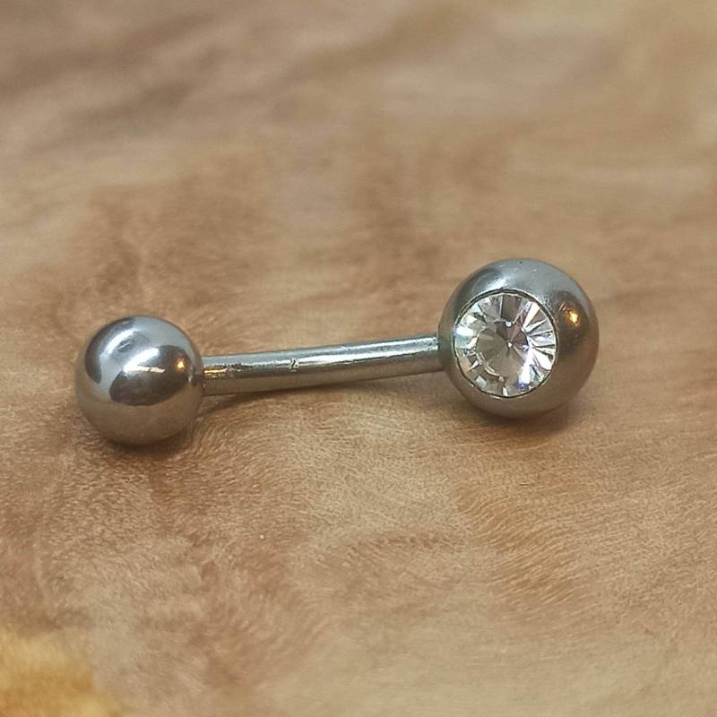 Reizvolles Bauchnabel Piercing Echt Silber Design Exklusiver Eyecatcher Rarität Selten Geschenkidee Damen Luxus Zirkonia von EyecatchersJuwellery