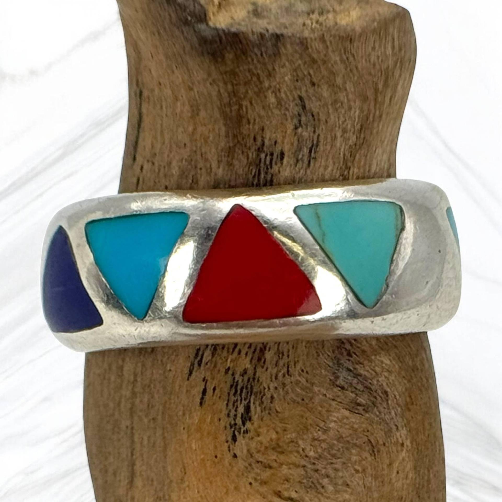 Ring 925Er Silber 20, 4mm Gr. 64 Vintage Geschenk Damen Herren Silberring Modern Eyecatcher Exklusiv Luxus Edelsteine Dreiecke Bunt Massiv Ring 925Er Silber 20, 4mm Gr. 64 Vintage Geschenk Damen Herren Silberring Modern Eyecatcher Exklusiv Luxus Edelsteine Dreiecke Bunt Massiv von EyecatchersJuwellery