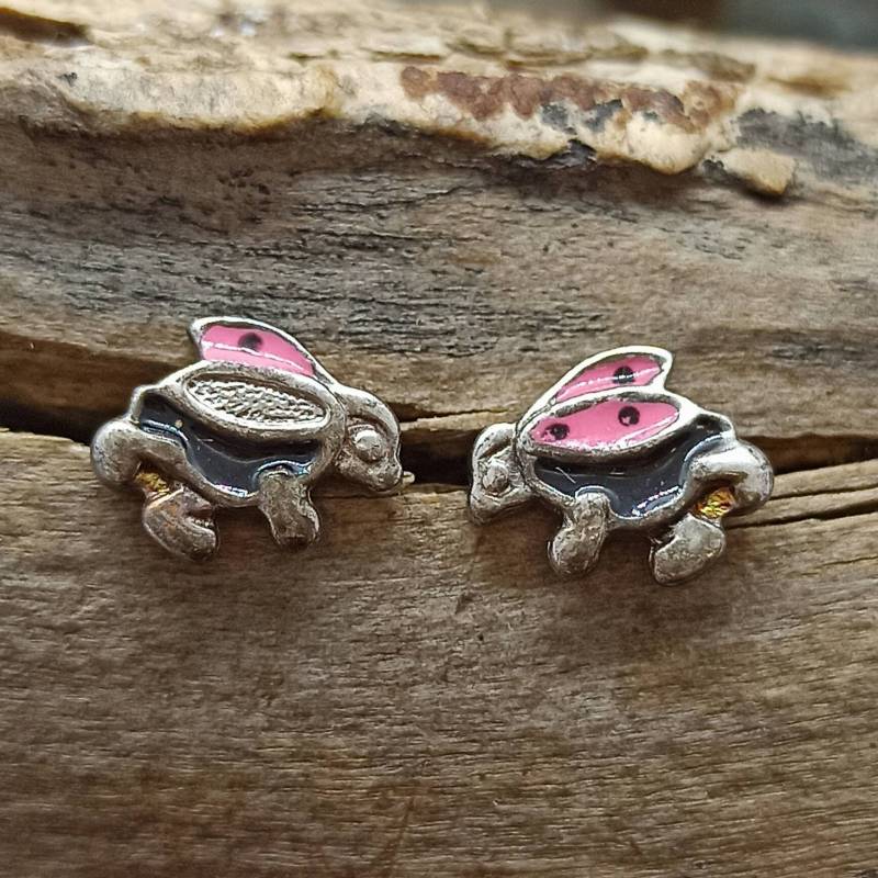 Süße Marienkäfer Ohrstecker Kinder Vintage Käfer Mädchen 925Er Silber von EyecatchersJuwellery