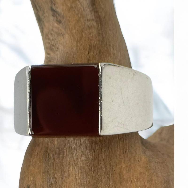 Vintage Ring 925Er Silber 22, 6mm Gr. 71 Patina Geschenk Damen Herren Exklusiv Silberring Modern Rarität Retro Edelstein Fashion Vintage Ring 925Er Silber 22, 6mm Gr. 71 Patina Geschenk Damen Herren Exklusiv Silberring Modern Rarität Retro Edelstein Fashion von EyecatchersJuwellery