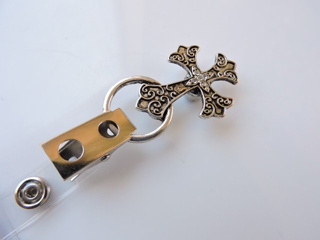 Schöne Abzeichen Magnethalter - Religiöse Kreuz-Abzeichen Schlüsselband Schlüsselhalter von EyeglassLanyards