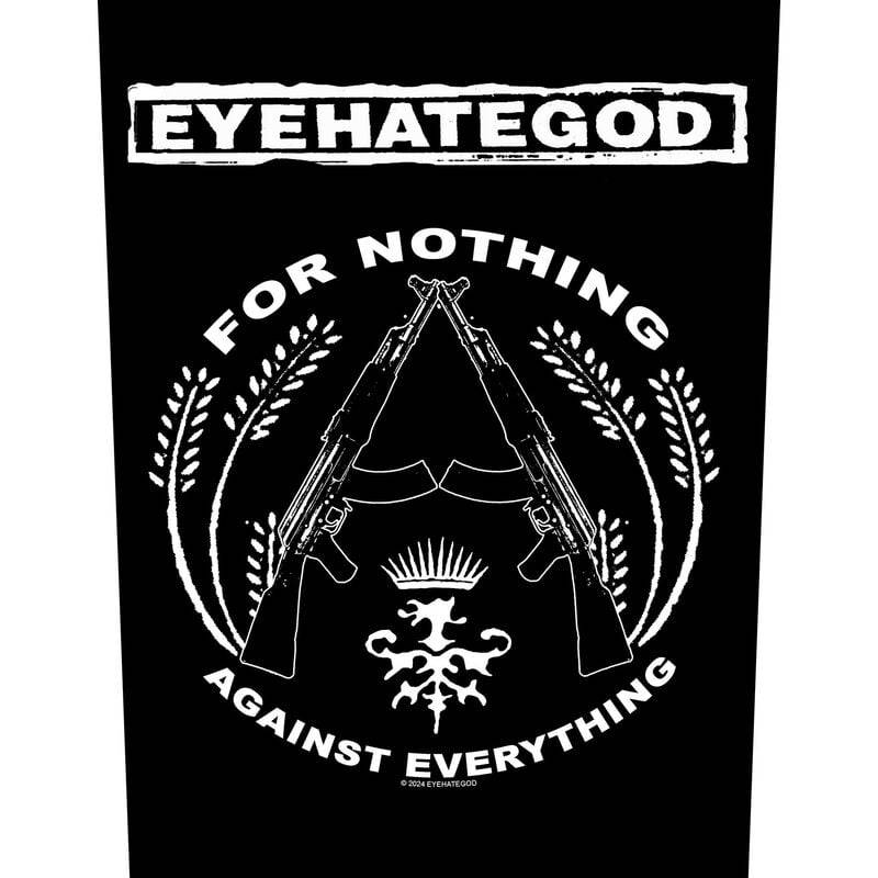 Eyehategod For Nothing Backpatch multicolor von Eyehategod