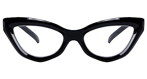 Eyekepper Cat-eye Style Lesebrille für Frauen Chic Leser - Schwarz + 1.75 von Eyekepper