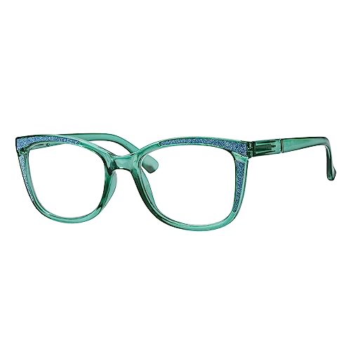 Eyekepper Damen Lesebrille Modische Muster Design Bequeme Lesehilfe - Grün +4.00 von Eyekepper