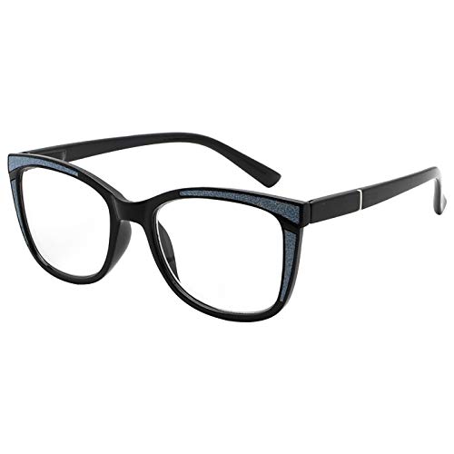 Eyekepper Damen Lesebrille Modische Muster Design Bequeme Lesehilfe - Schwarz +1.75 von Eyekepper