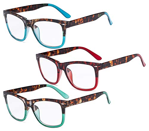 Eyekepper Damen Lesebrillen in 3er-Pack stilvolle Lesebrille mit großem Gläser +1.75 Eyekepper Damen Lesebrillen in 3er-Pack stilvolle Lesebrille mit großem Gläser +1.75 von Eyekepper
